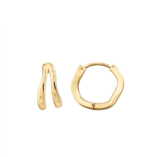 Split Hoop Earrings