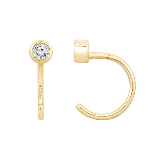 Mini Bezel Ear Cuffs