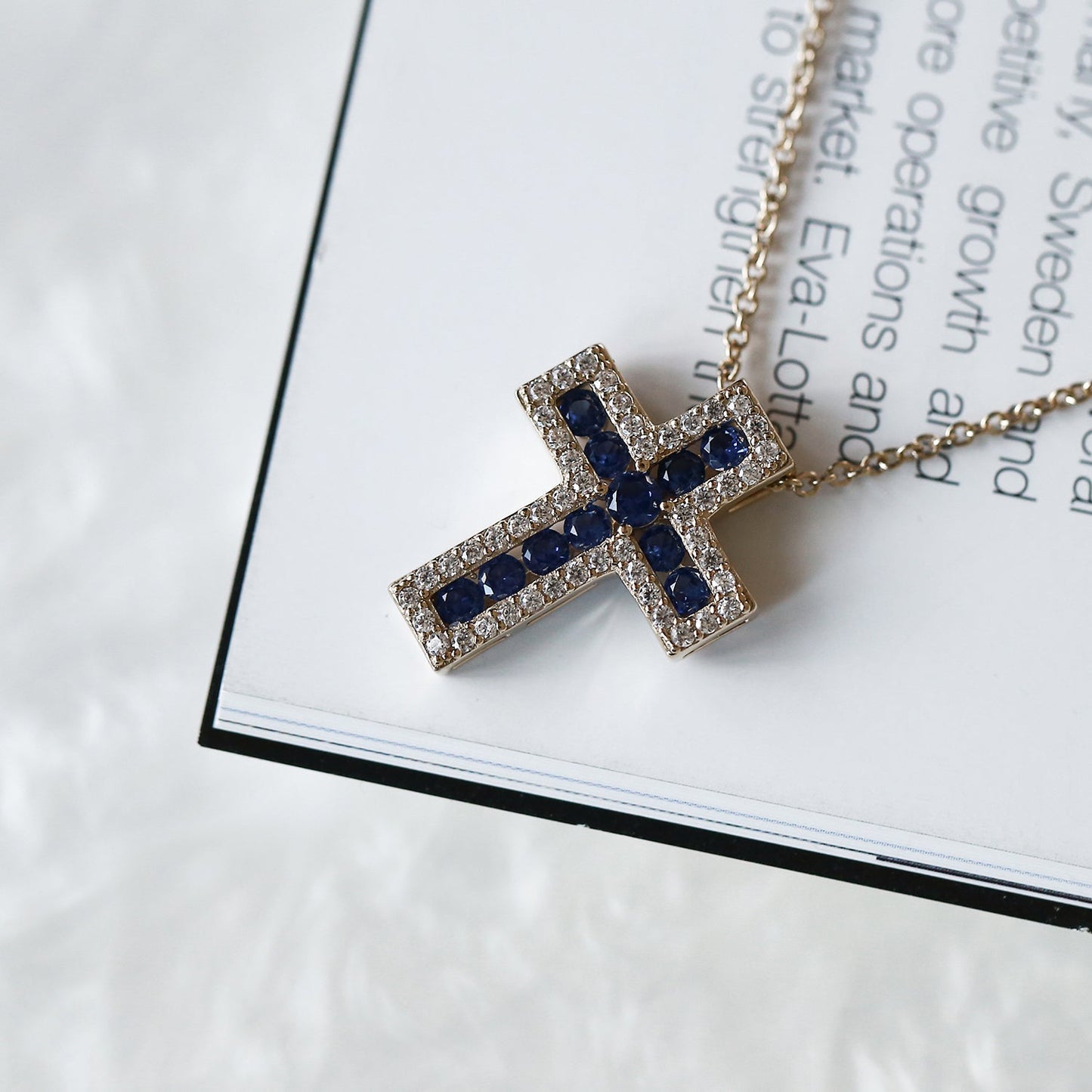 Rounds of Cross Pendant Necklace