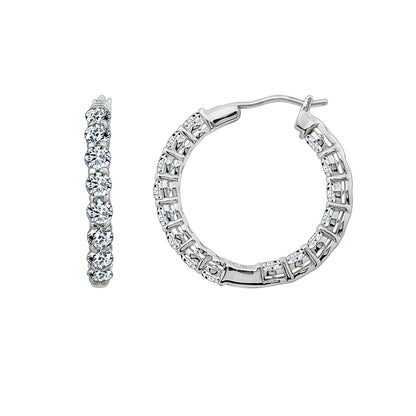 Inside-Out Hoop Earrings