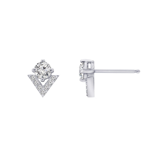 Chevron Stud Earrings JEE18693