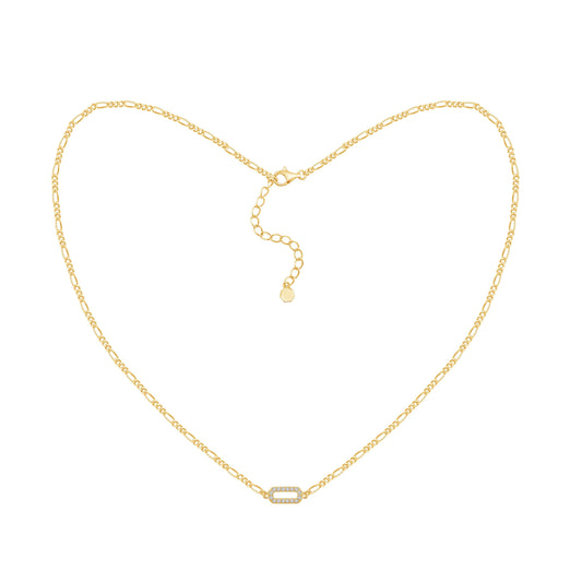 Circle Figaro Chain Necklace