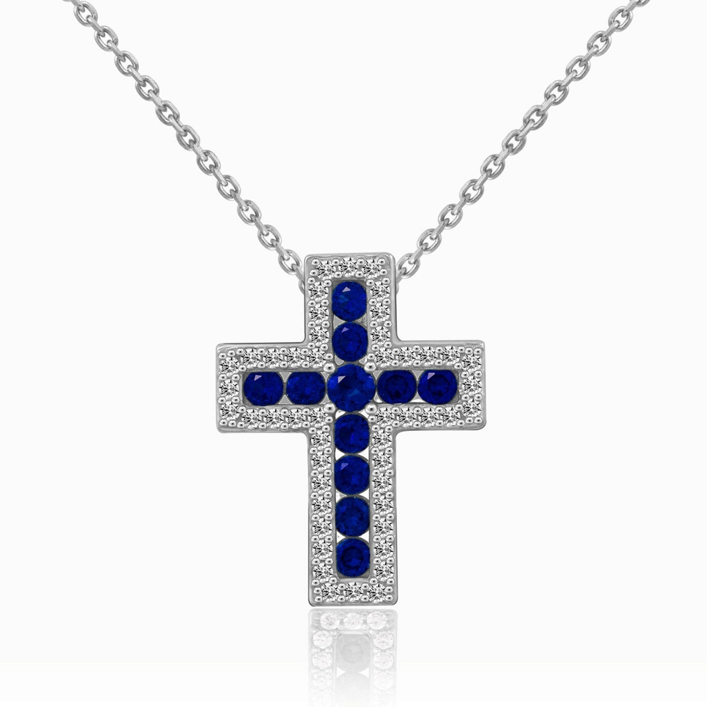 Rounds of Cross Pendant Necklace