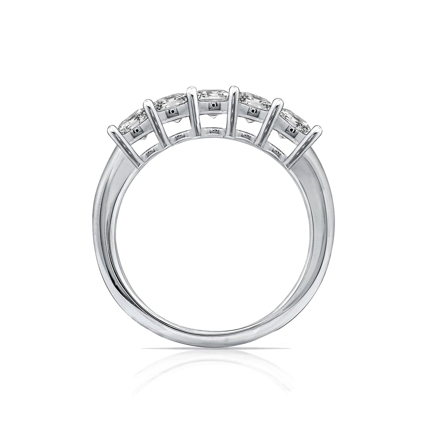 Princess Cut Five Stone Ring