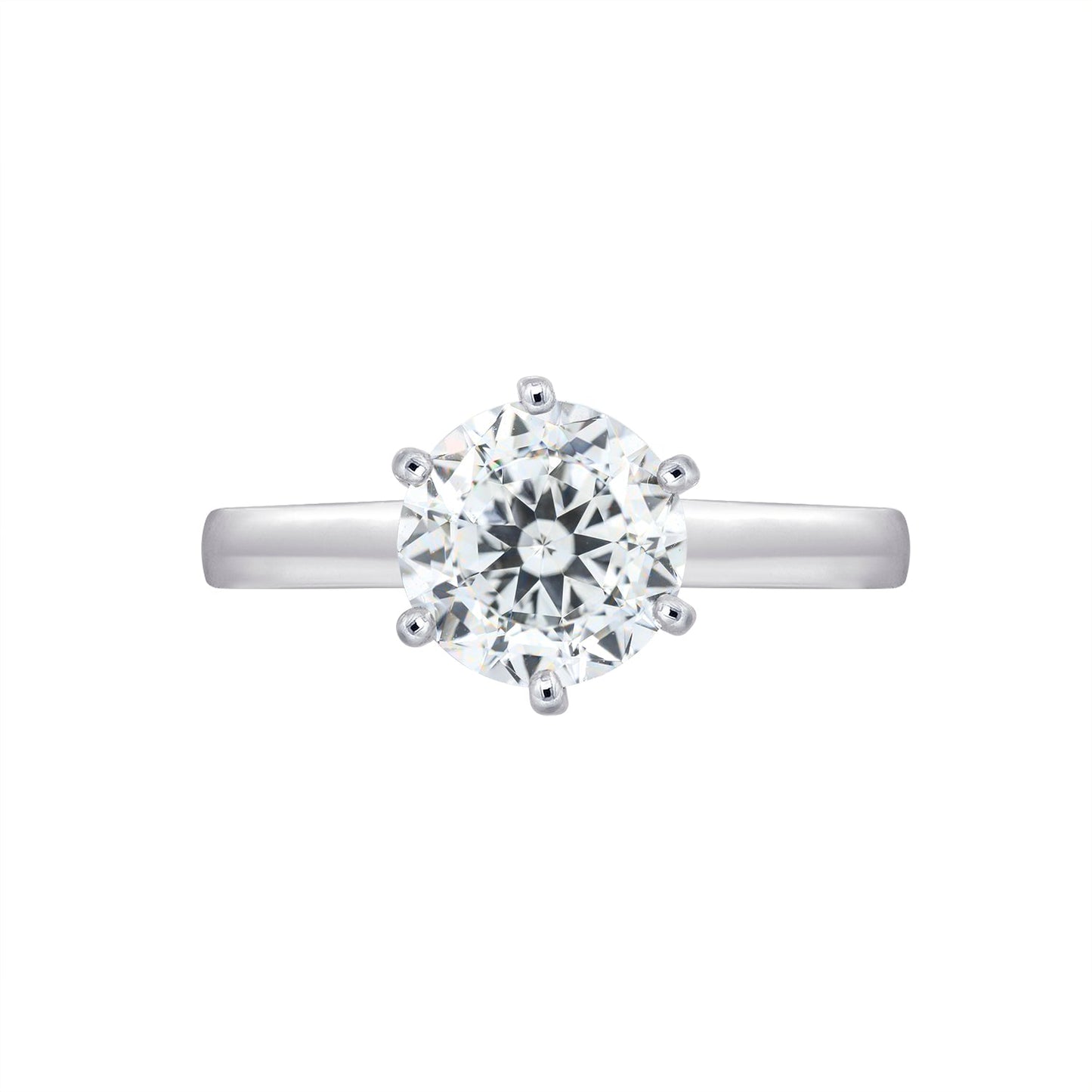 2.00 cttw Round Cut Solitaire Ring