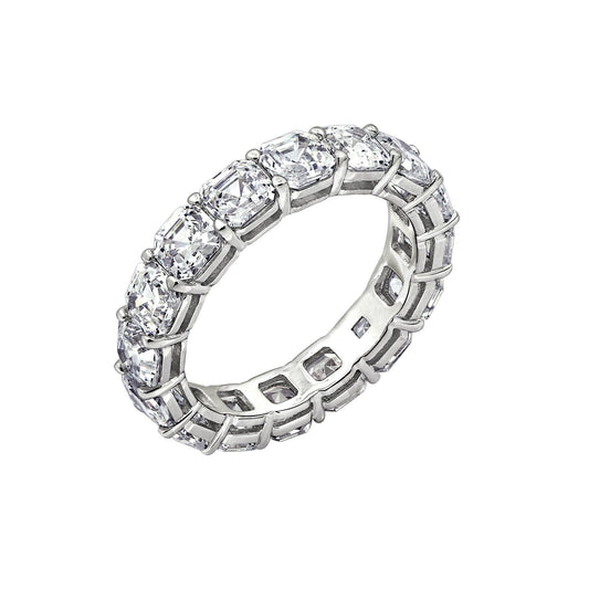 Asscher Eternity Ring