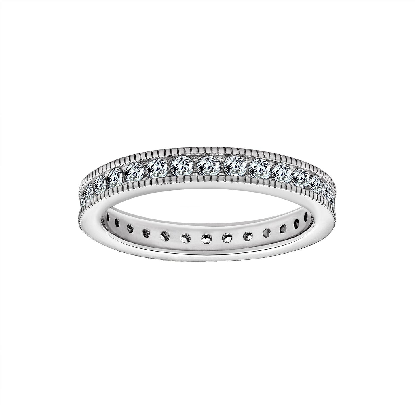 Round Eternity Band Ring