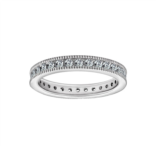 Round Eternity Band Ring