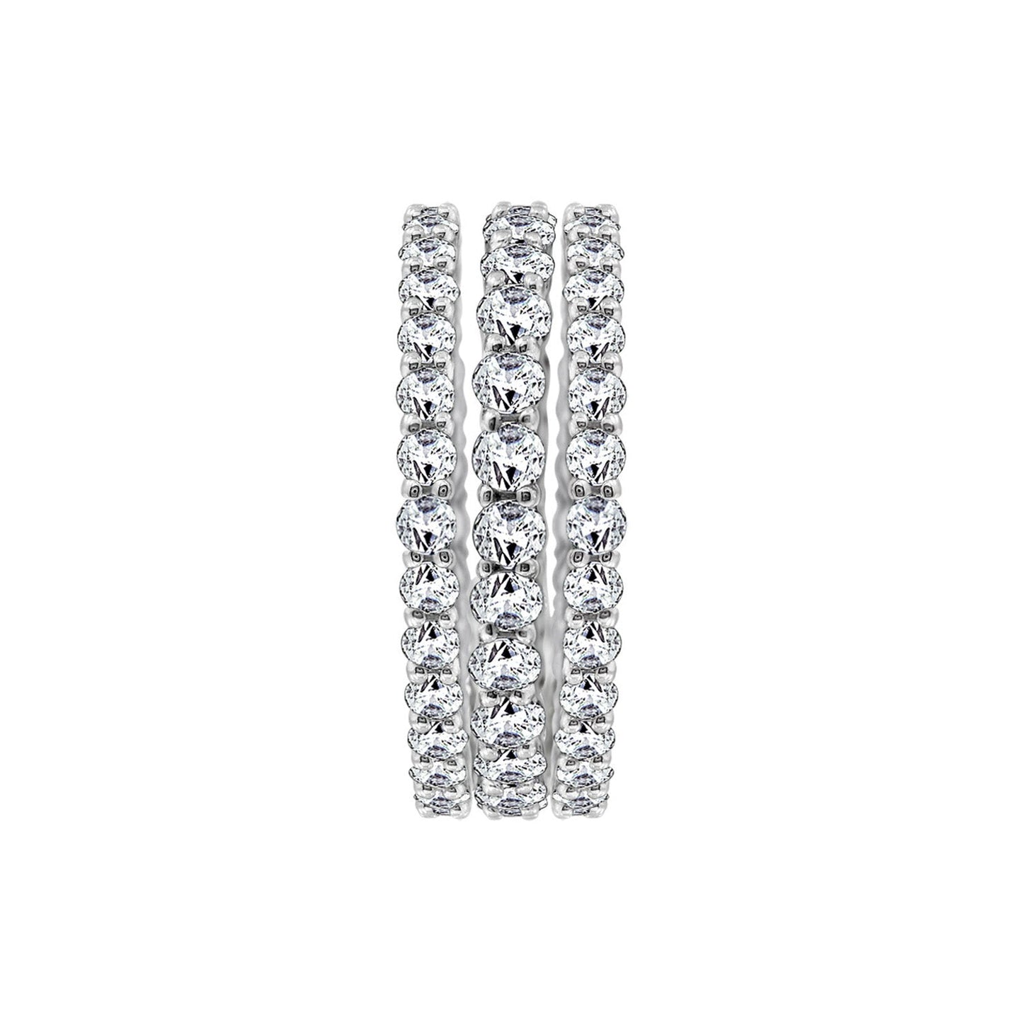 Set of Three Eternity Band Ring