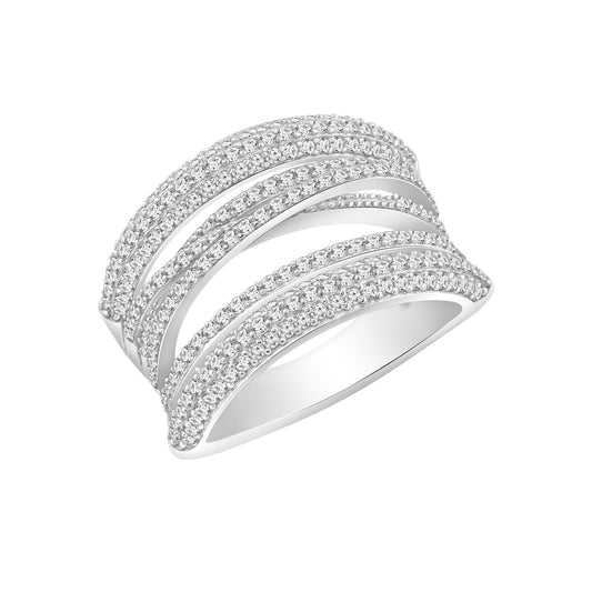 Crisscross Spiral Ring JER25724