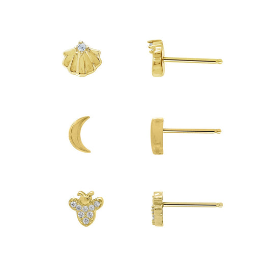 Ocean Summer Minimal Earrings Set JES20183