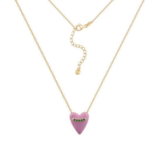 Puffy Heart Necklace