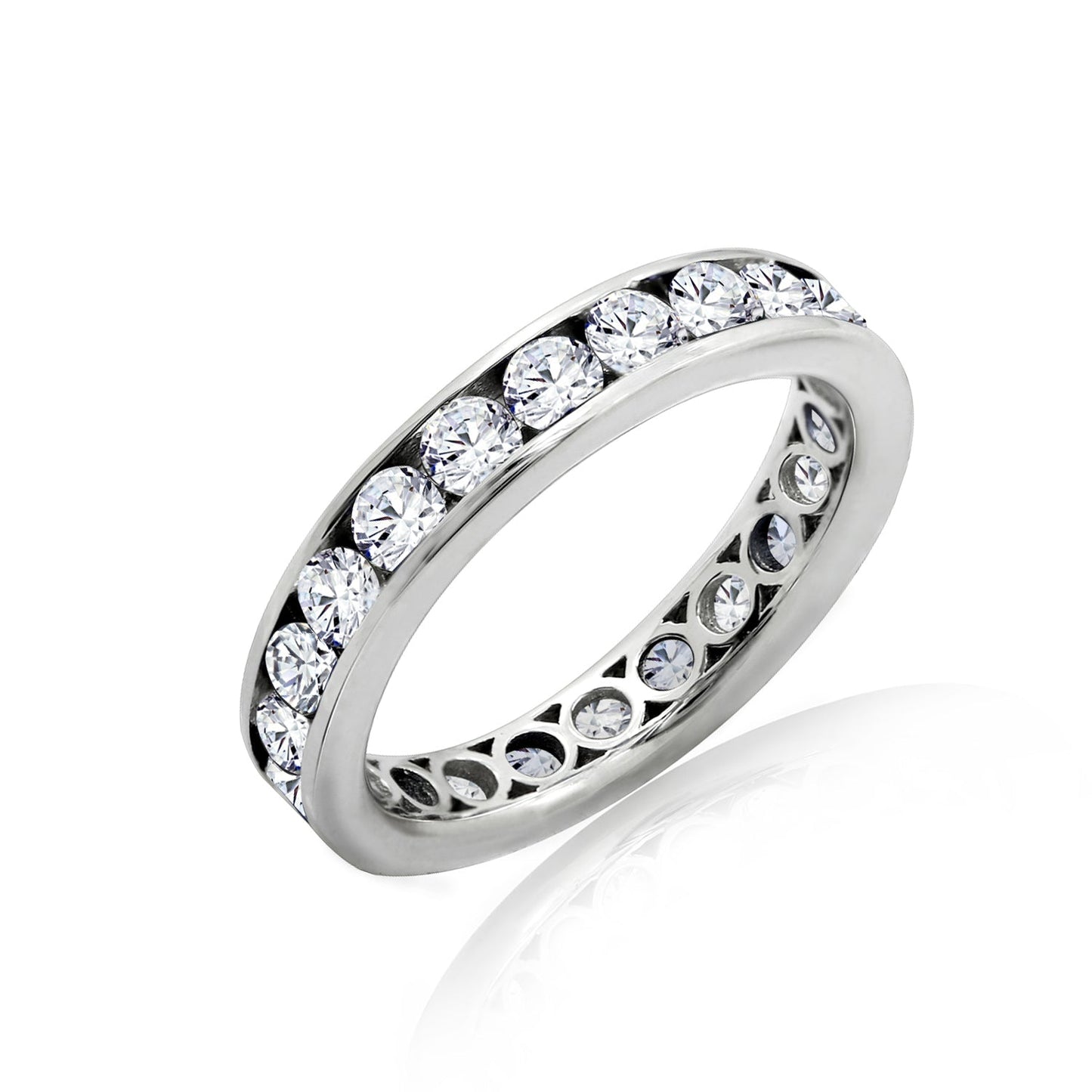 2 cttw Channel Set Eternity Ring