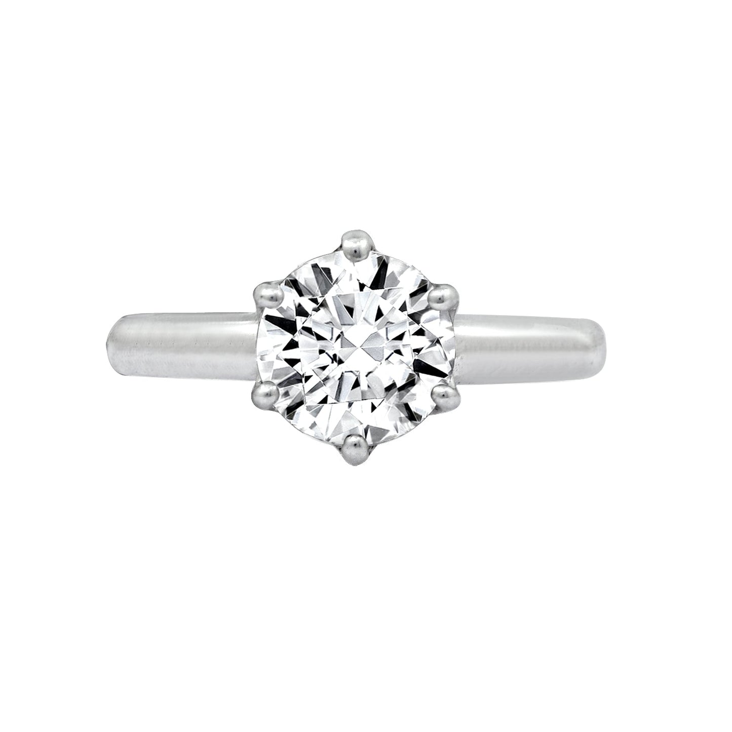 2 cttw Round Solitaire Ring