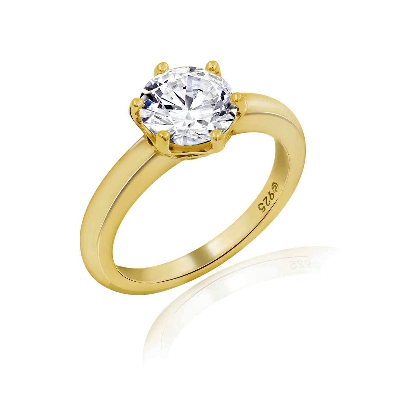 2 cttw Round Solitaire Ring