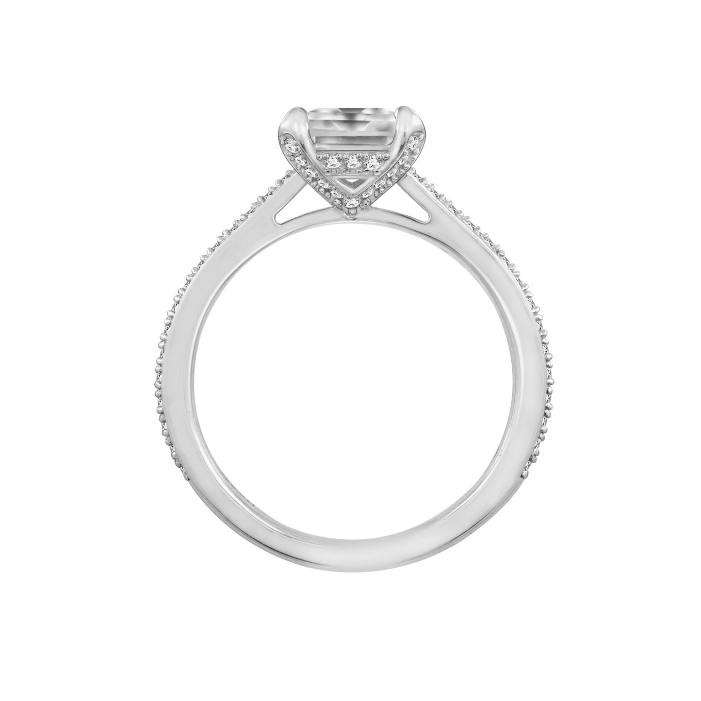 Classic Emerald Cut Solitaire Ring JER22361