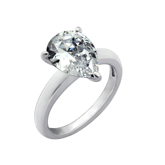 3ct Solitaire Pear Cocktail Ring JER01174