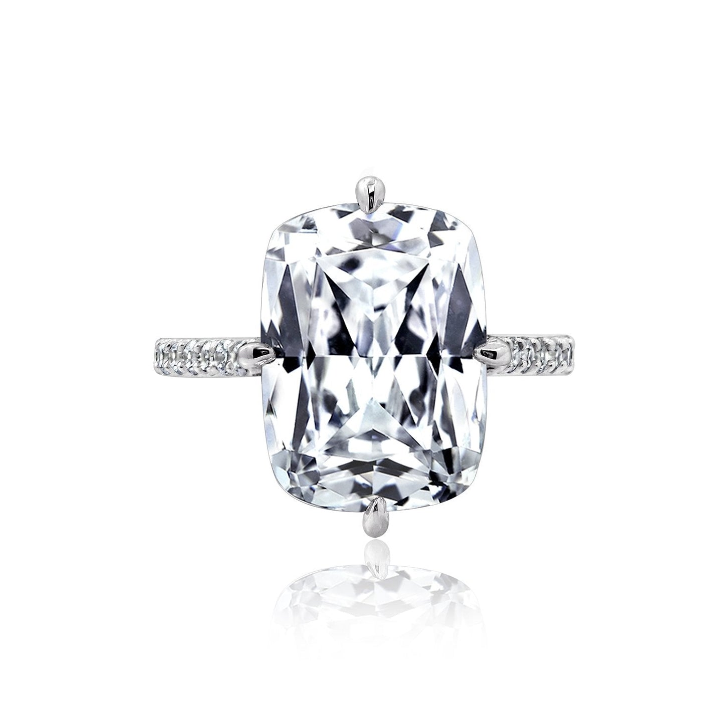 Cathedral Emerald Cut Cocktail Ring JER01705