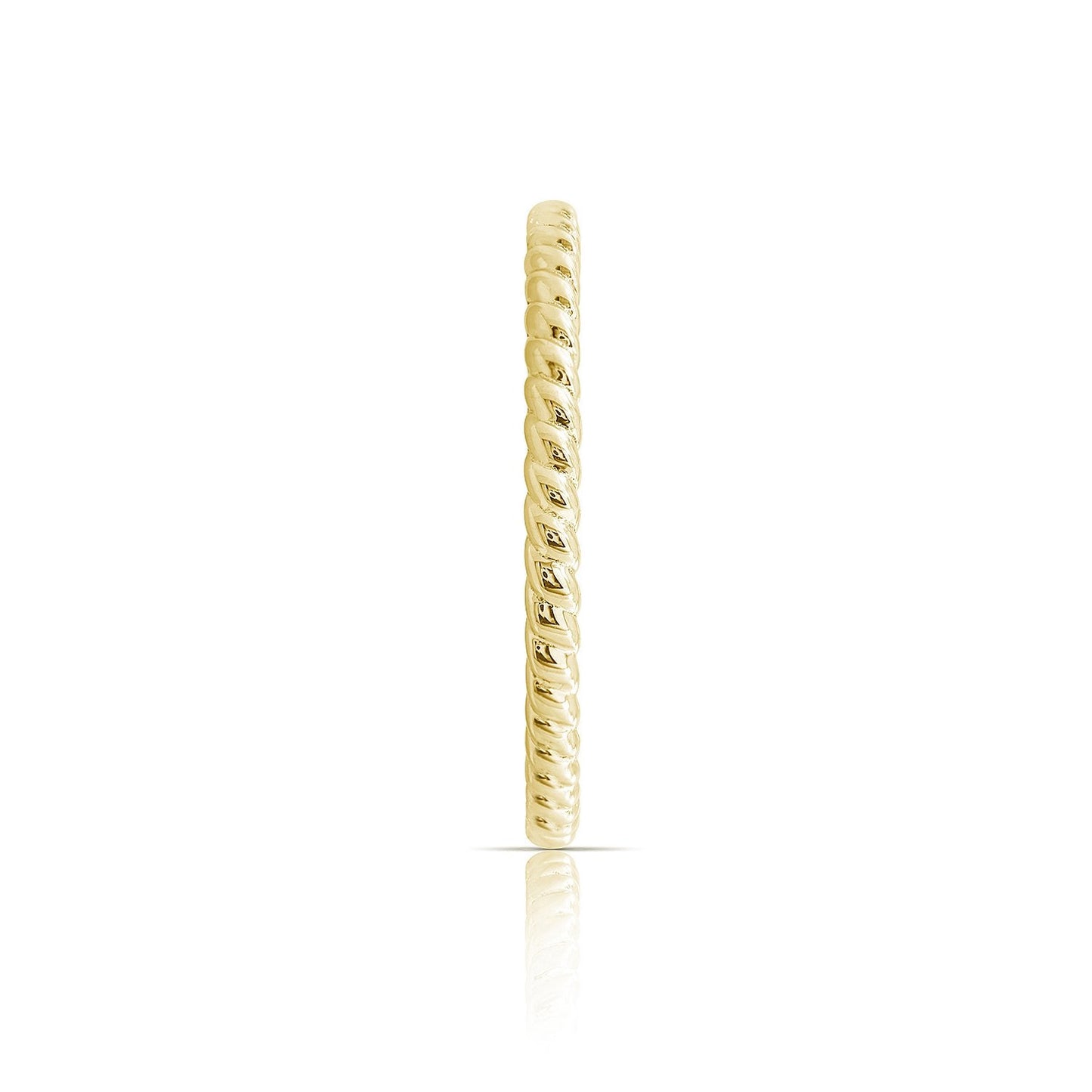 Kiera New York 'RING BAR' ROPE STACK RING