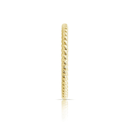 Kiera New York 'RING BAR' ROPE STACK RING