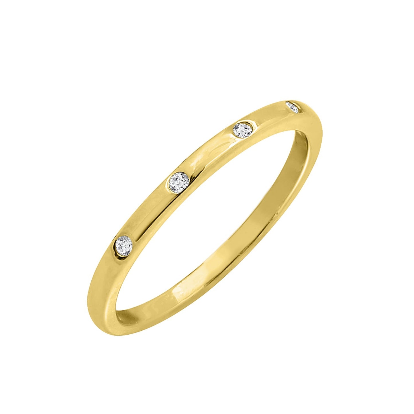 Satelline Band Ring