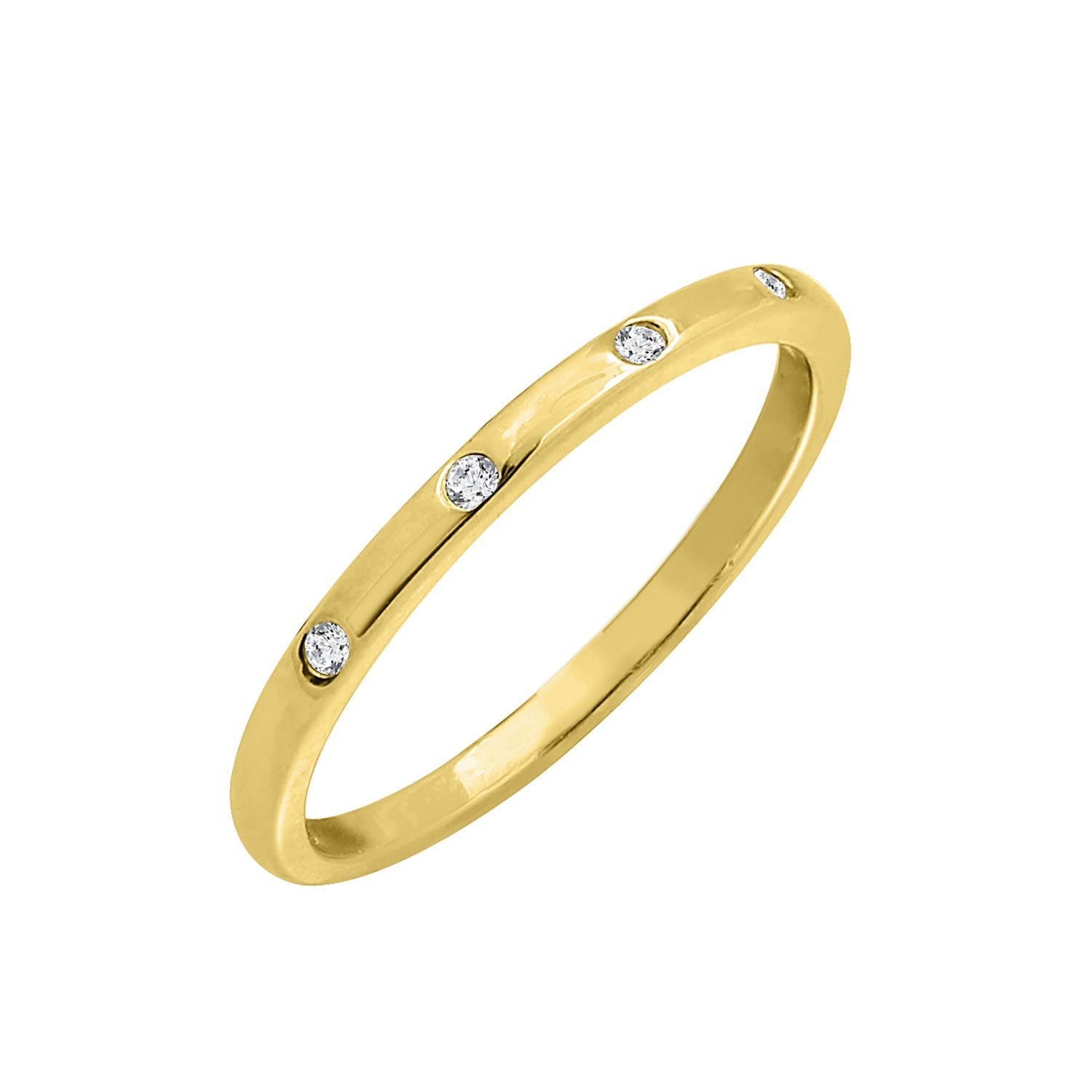 Satelline Band Ring