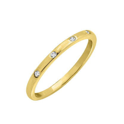 Satelline Band Ring