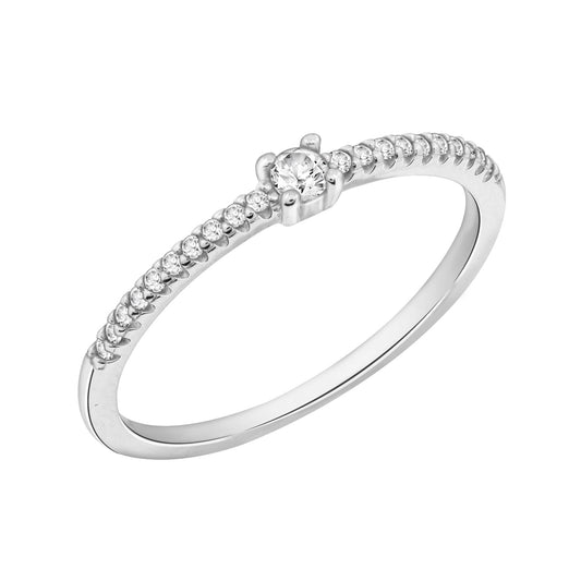 Round Solitaire Ring