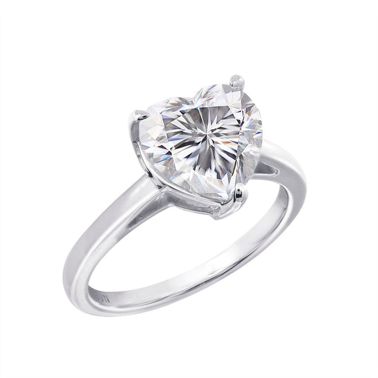 4ct Solitaire Heart Cut Cocktail Ring JER23736