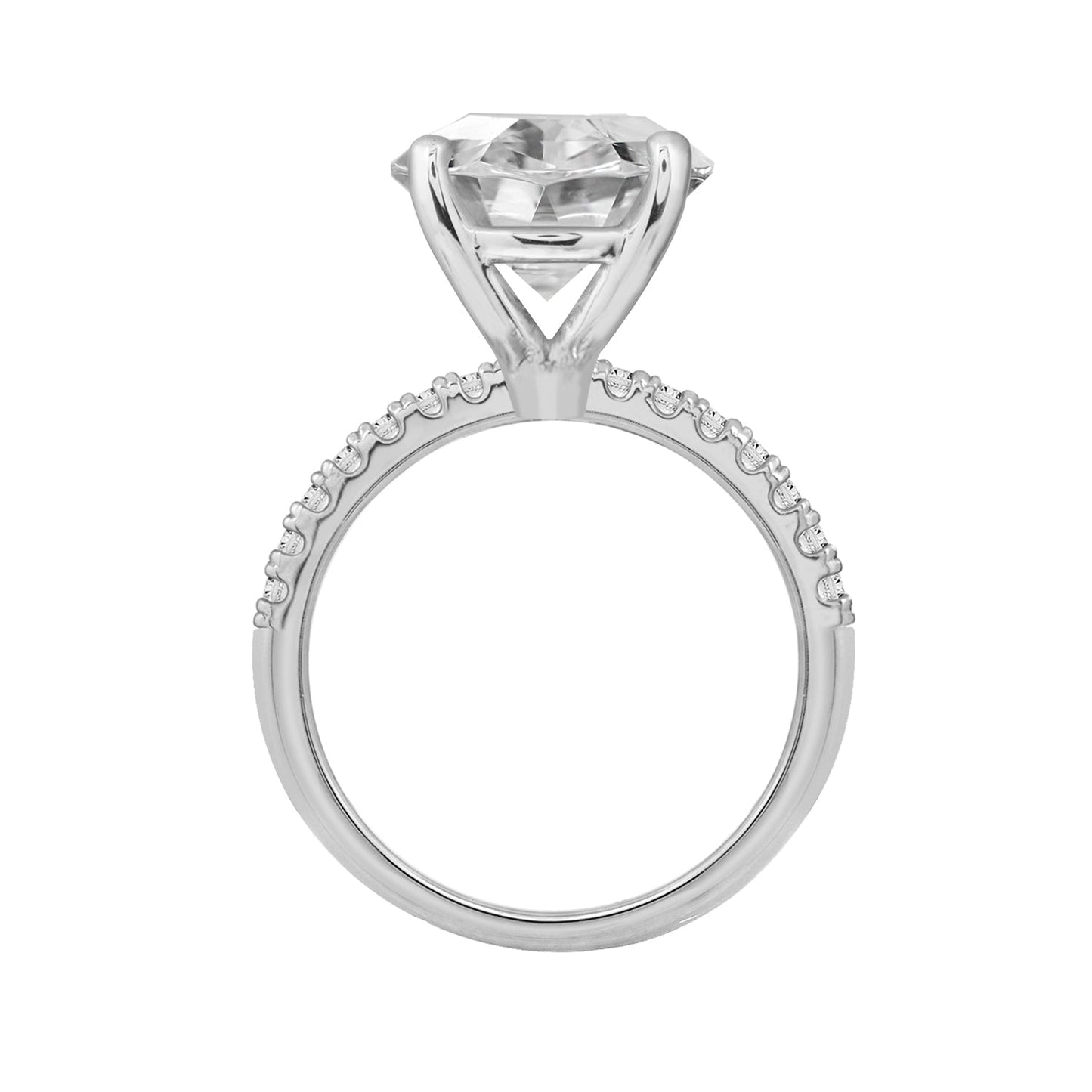 Oval Solitaire Engagement Ring JER24087
