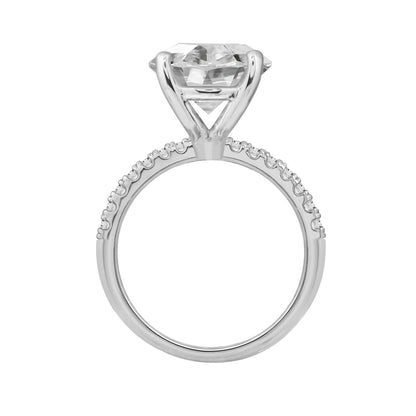 Oval Solitaire Engagement Ring JER24087