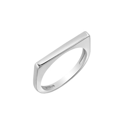 Sterling Silver Bar Ring