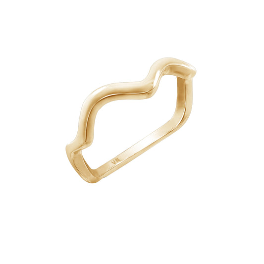 Wavy Band Ring