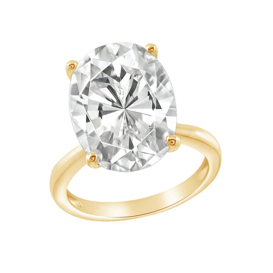 Oval Cut Celebrity Cocktail Ring JER28296